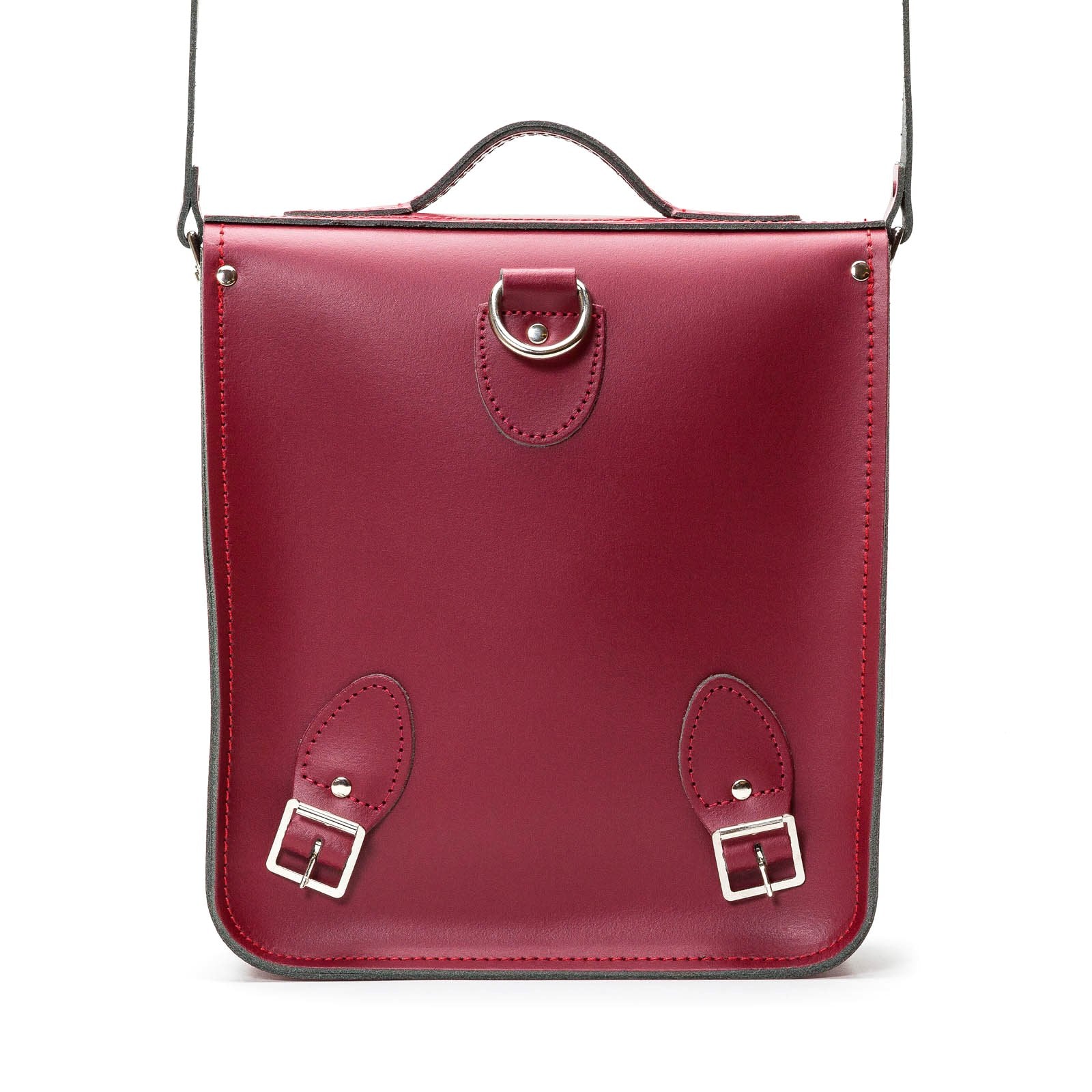 Handmade Leather City Backpack - Oxblood