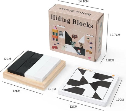 PictoCube Pocket-Size Dual-Color Logic Puzzle