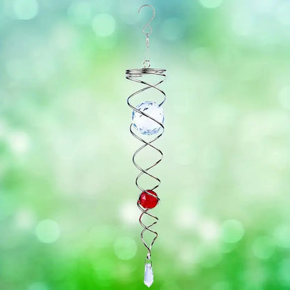 1+1 FREE | CrystalTwister™ - Metal Crystal Spiral Wind Chime