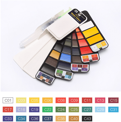 ArtWander | Handy Watercolor Travel Set