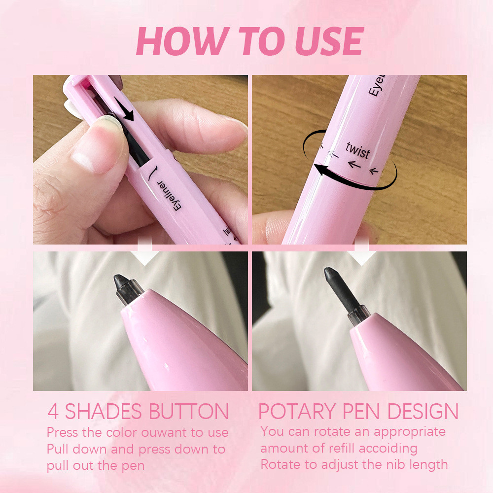 4 in 1  Makeup Pen