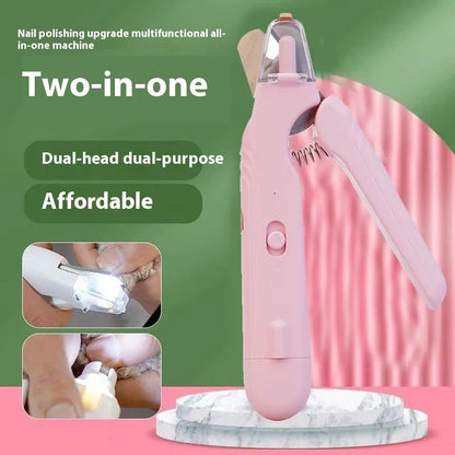 Pet multifunctional nail clippers
