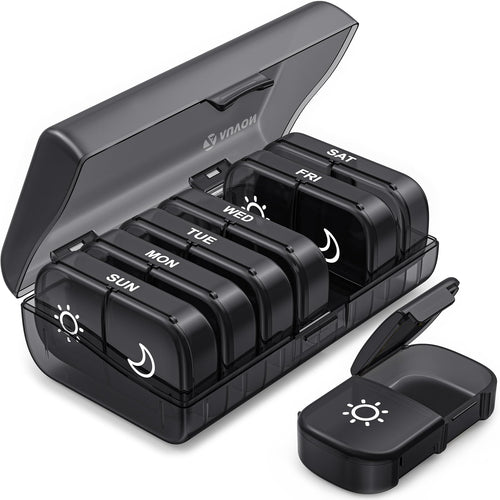 MedVault™ Compact Pills Organizer