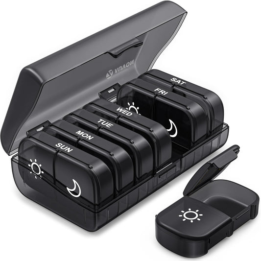 MedVault™ Compact Pills Organizer
