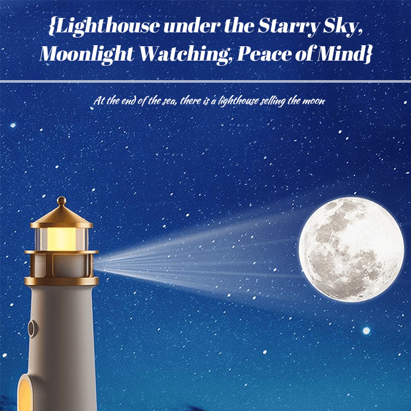 Lighthouse Night Light Moonlight