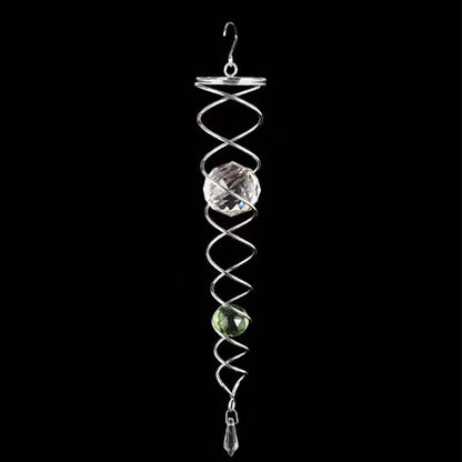 1+1 FREE | CrystalTwister™ - Metal Crystal Spiral Wind Chime
