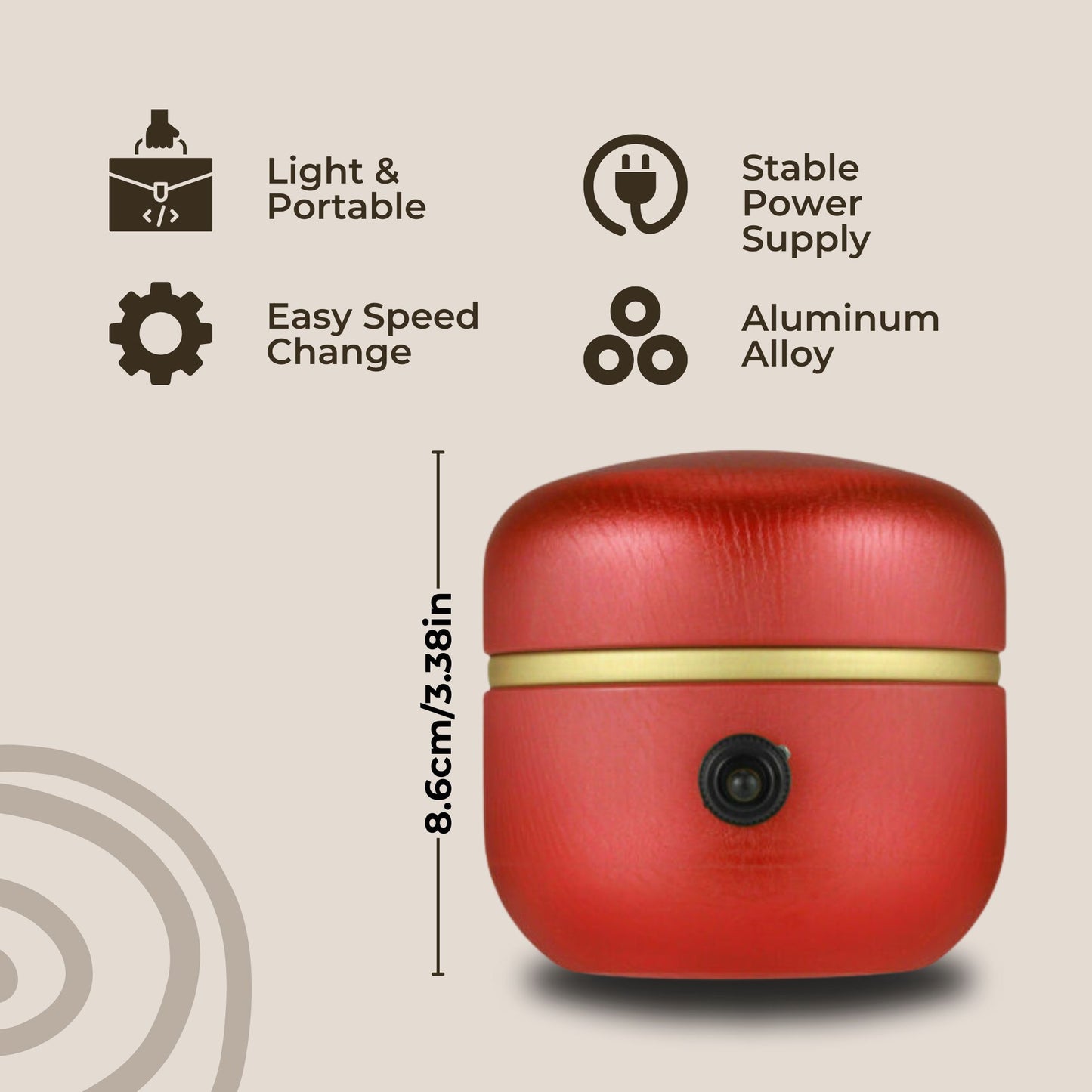 Poterio Mini Portable Pottery Machine | 8 Sculpting Tools Included