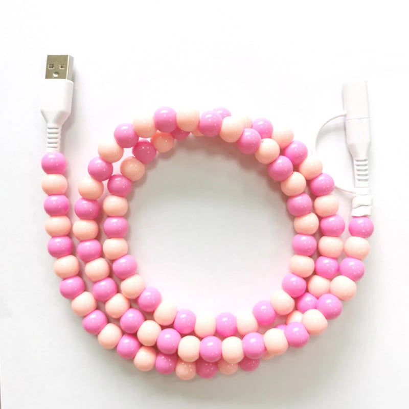 Beadlink 2-in-1 Beaded USB Charger Cable | BUY 1 GET 1 FREE (2Pcs)