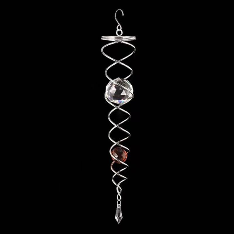 1+1 FREE | CrystalTwister™ - Metal Crystal Spiral Wind Chime
