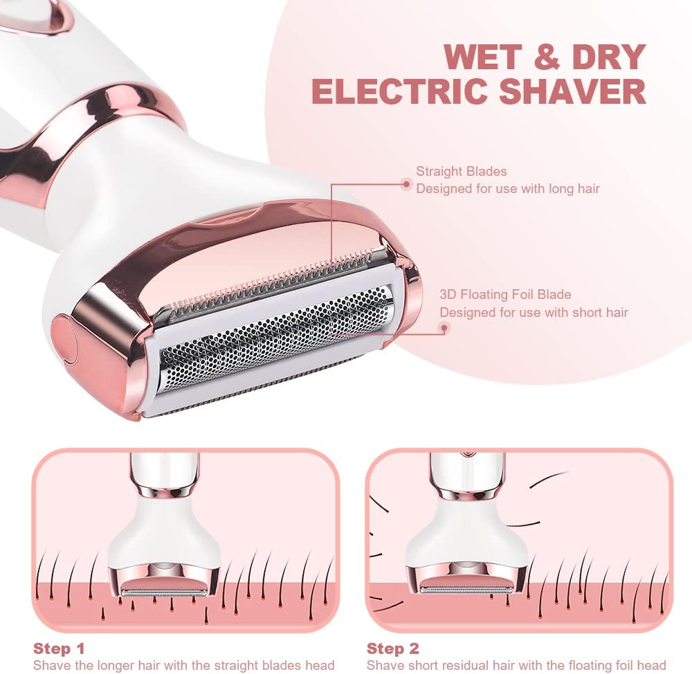 4 in 1™ Portable Electric Epilator for Face & Body