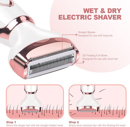 4 in 1™ Portable Electric Epilator for Face & Body