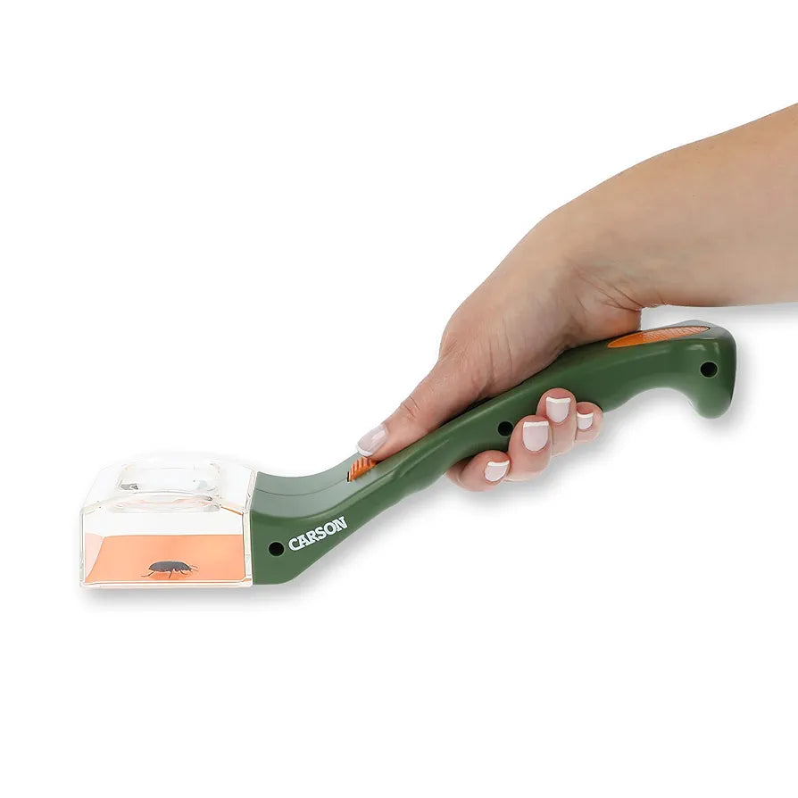 Carson BugView 5x Magnifier Quick-Release Bug Catching Tool, Stem Educational Toy for Kids and Adults 