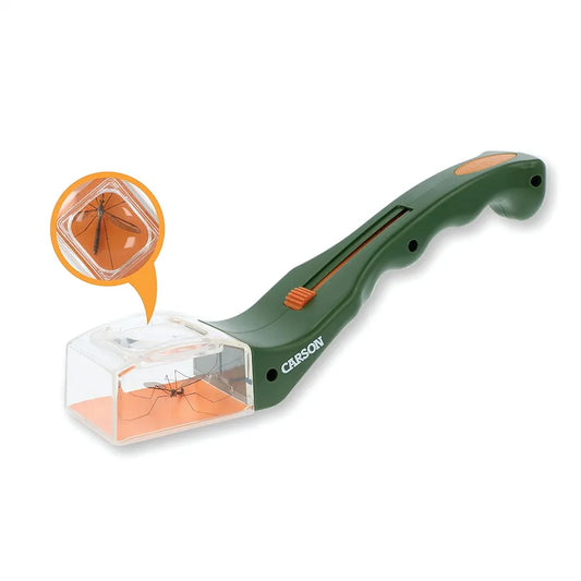 Carson BugView 5x Magnifier Quick-Release Bug Catching Tool, Stem Educational Toy for Kids and Adults 