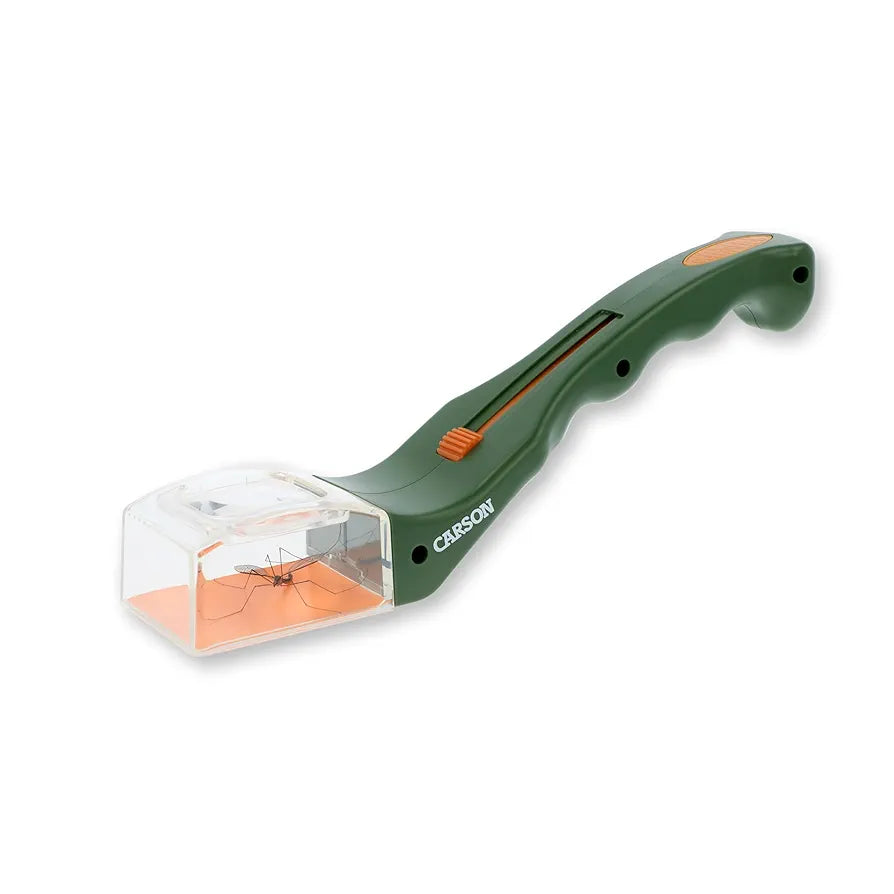 Carson BugView 5x Magnifier Quick-Release Bug Catching Tool, Stem Educational Toy for Kids and Adults 