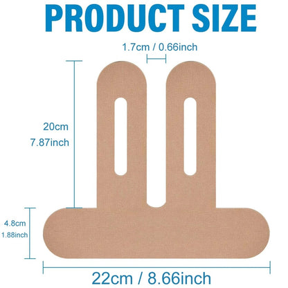 KineStrips Pre-Cut Kinesiology Tape Strips (10-Pack)