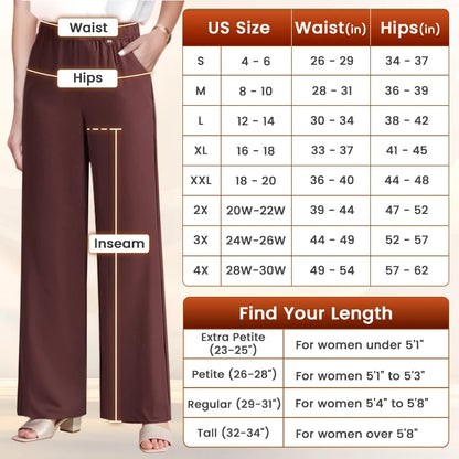 SwiftPura - Ultra Soft Pull-On Drape Easy Elegance Pants