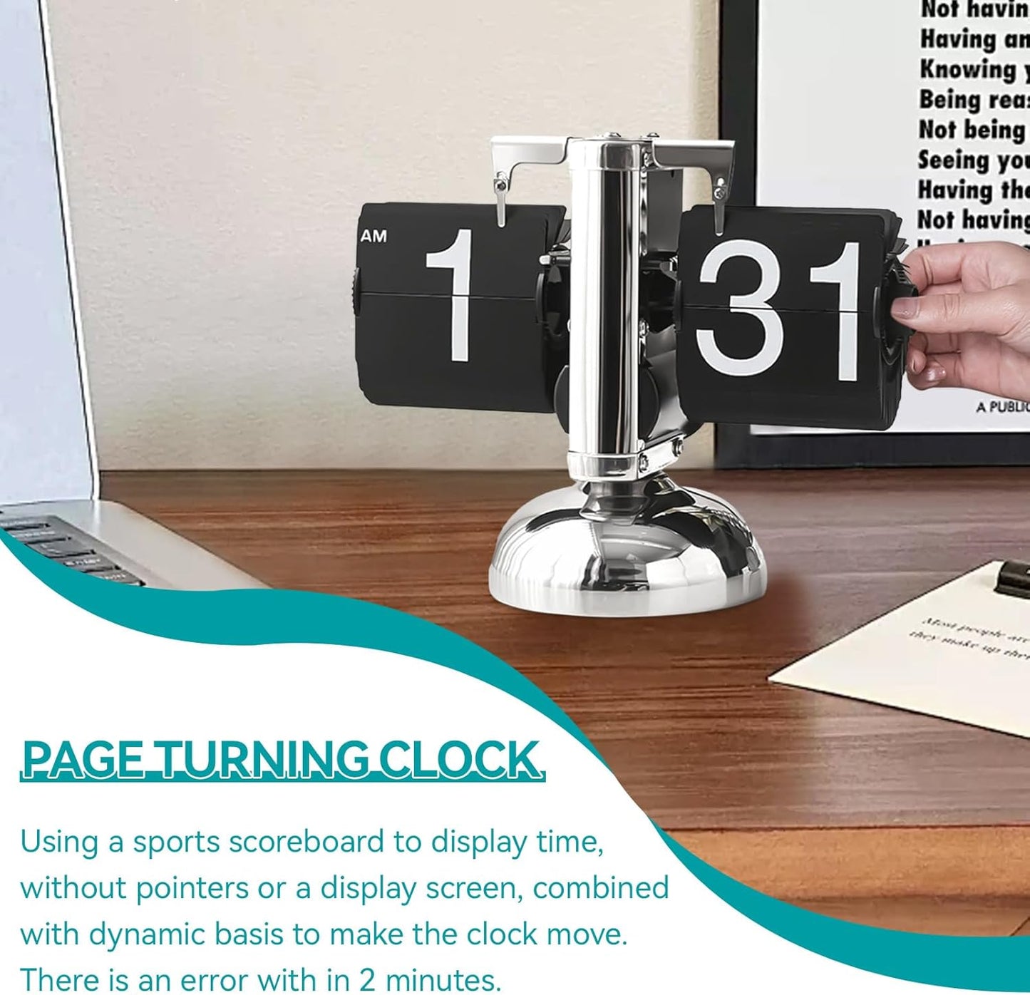 HERCHR Flip Desk Clock