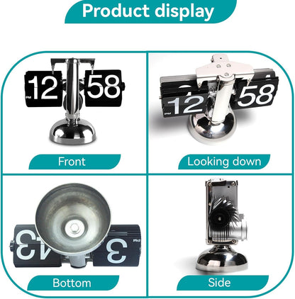 HERCHR Flip Desk Clock