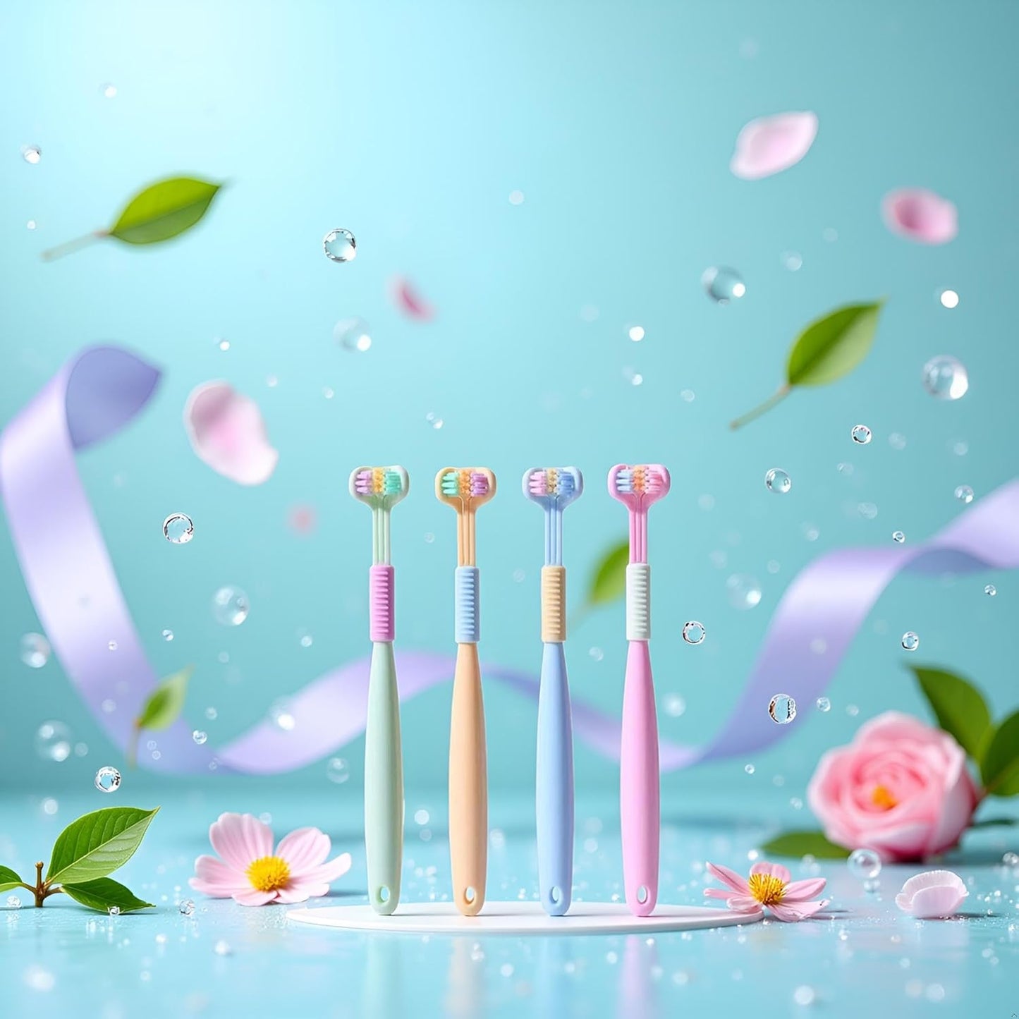 🔥Hot Sale - 50% OFF🔥 Three-Sided Soft Hair Toothbrush