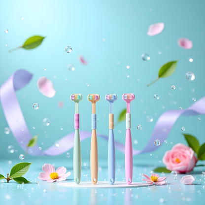 🔥Hot Sale - 50% OFF🔥 Three-Sided Soft Hair Toothbrush