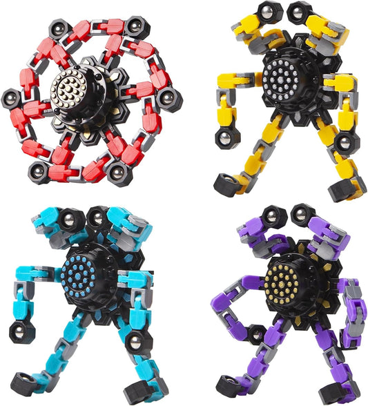 FidgetFlex™ Stress‑Relief Spinner Fun