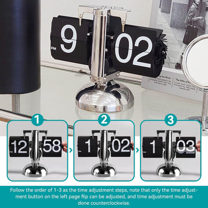 HERCHR Flip Desk Clock