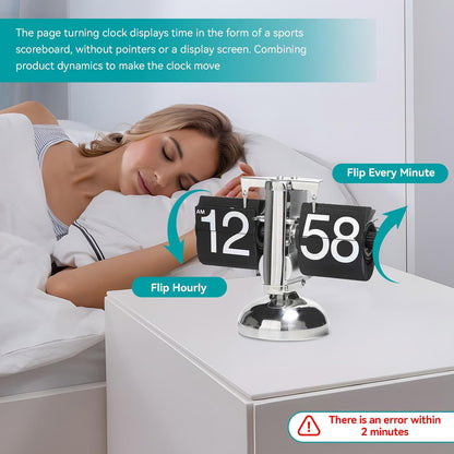 HERCHR Flip Desk Clock