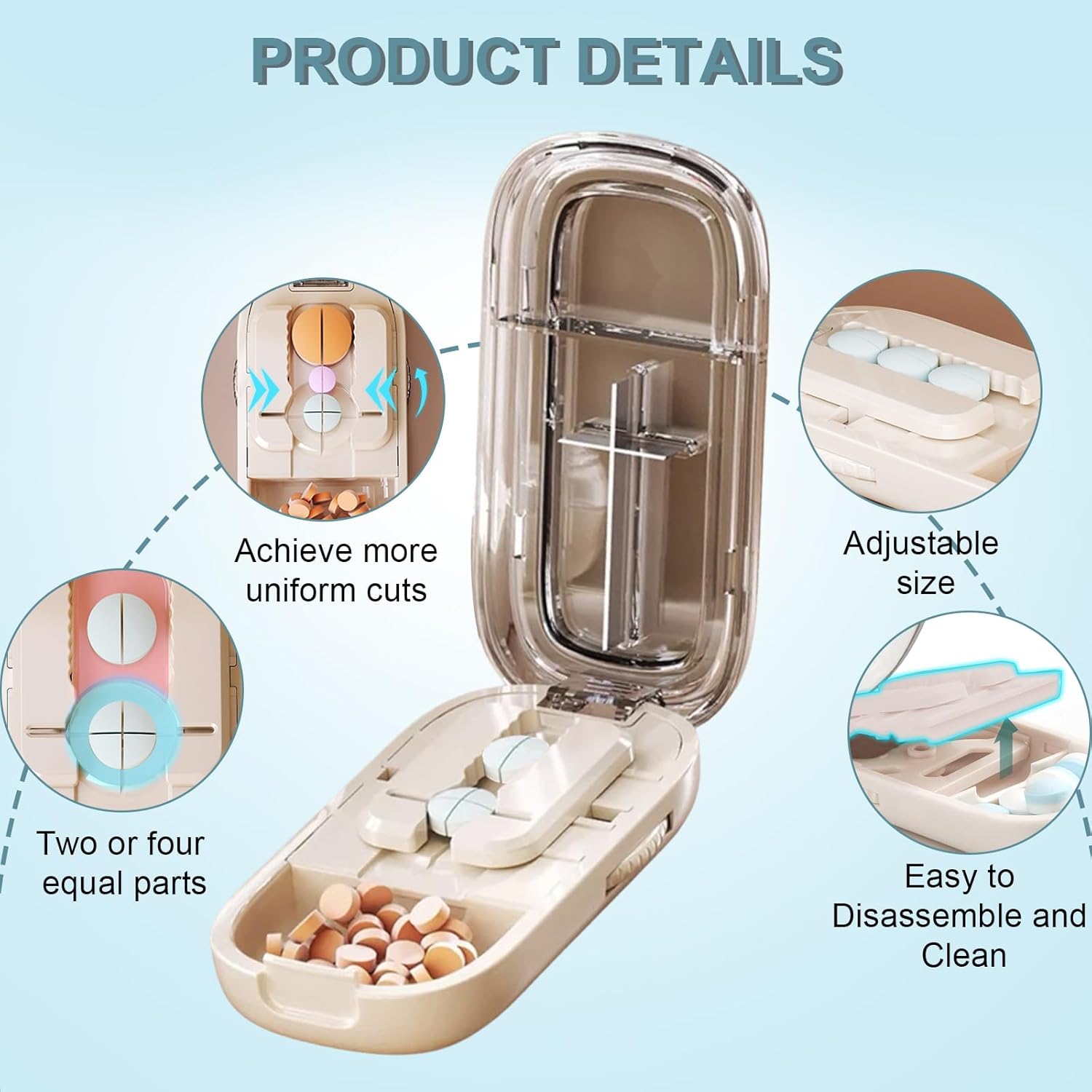 TrimTab | Compact Travel-Friendly Pill Cutter