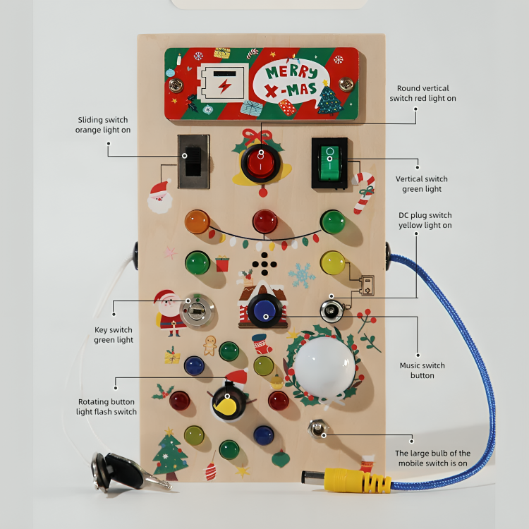 SwitchPlay™ | Montessori LED activity board for children
