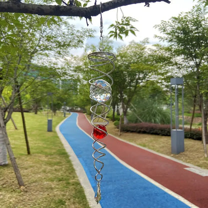 1+1 FREE | CrystalTwister™ - Metal Crystal Spiral Wind Chime
