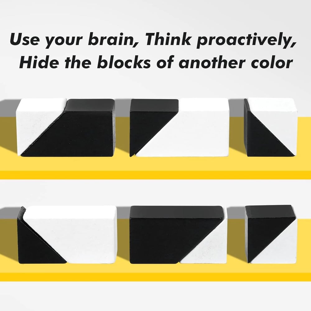 PictoCube Pocket-Size Dual-Color Logic Puzzle