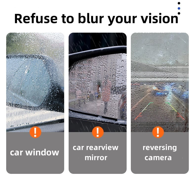 MoistOff Car Window Water Repellent Spray | Pack of 3 Bottles