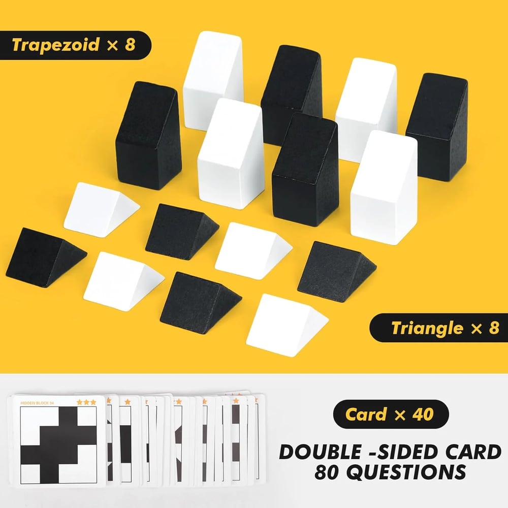 PictoCube Pocket-Size Dual-Color Logic Puzzle