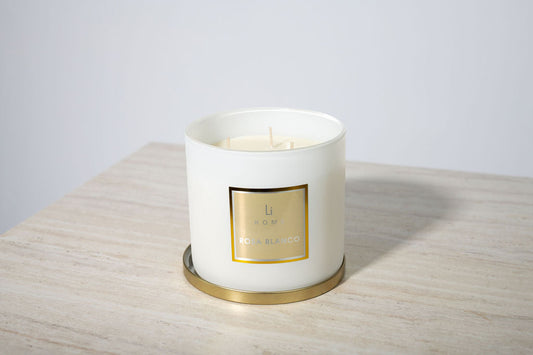 Rosa Blanco - 3 Wick Luxury Candle 1kg