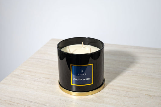 Oud Sapphire - 3 Wick Luxury Candle 1kg
