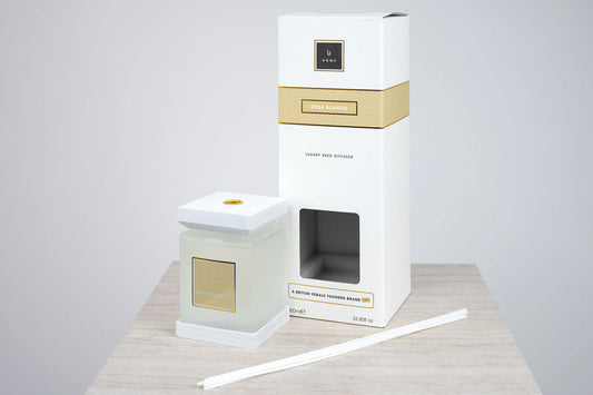 ROSA BLANCO WHITE SQUARE REED DIFFUSER 500ML & 1000ML