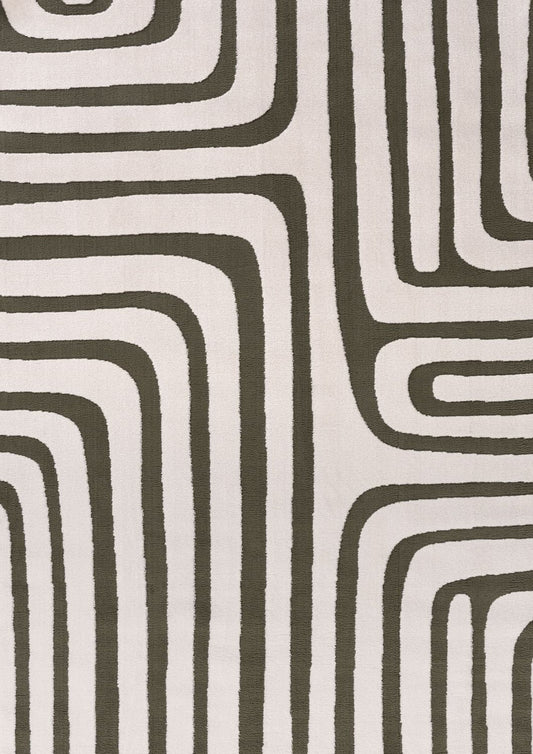 Loft Geometric Green Rug