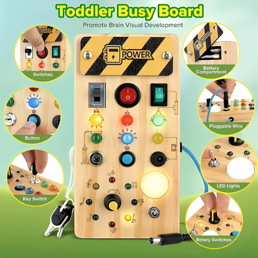 SwitchPlay™ | Montessori LED activity board for children