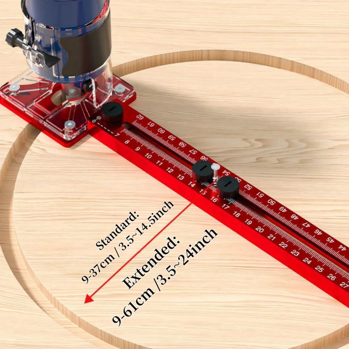 ✨Extended 3-in-1 Router Milling Groove Bracket