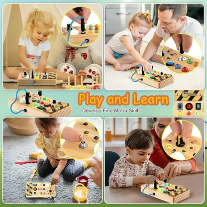 SwitchPlay™ | Montessori LED activity board for children