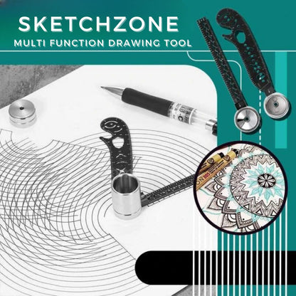Sketchzone 7 in 1 Multi Function Drawing Tool