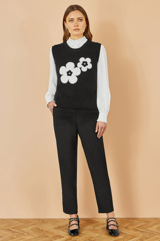 Black Stiletto Yumi Black Tailored Cigarette Trouser