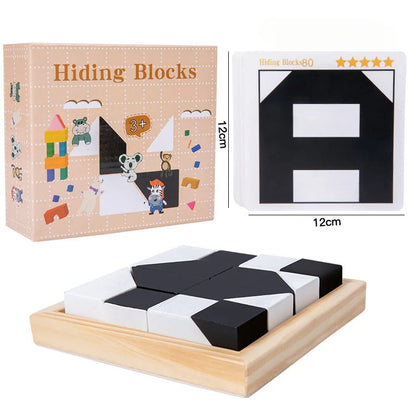 PictoCube Pocket-Size Dual-Color Logic Puzzle