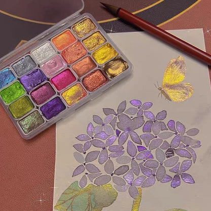 GlowMax™ Watercolor Paint Set
