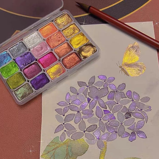 GlowMax™ Watercolor Paint Set
