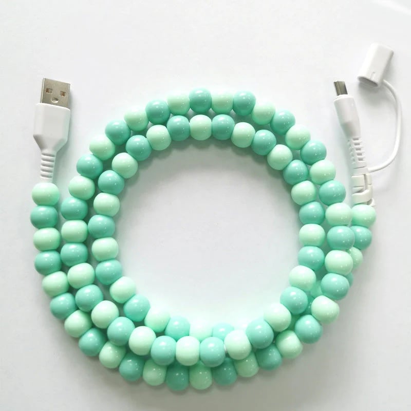 Beadlink 2-in-1 Beaded USB Charger Cable | BUY 1 GET 1 FREE (2Pcs)