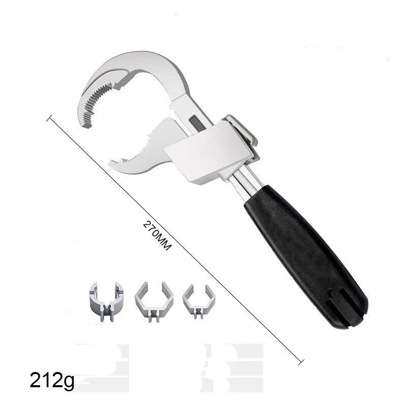 UniWrench™ | Universal Double Ended Wrench (+3 FREE Attachments)