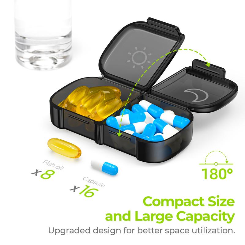 MedVault™ Compact Pills Organizer