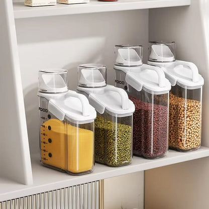 Vacontain Airtight Food Storage Dispenser