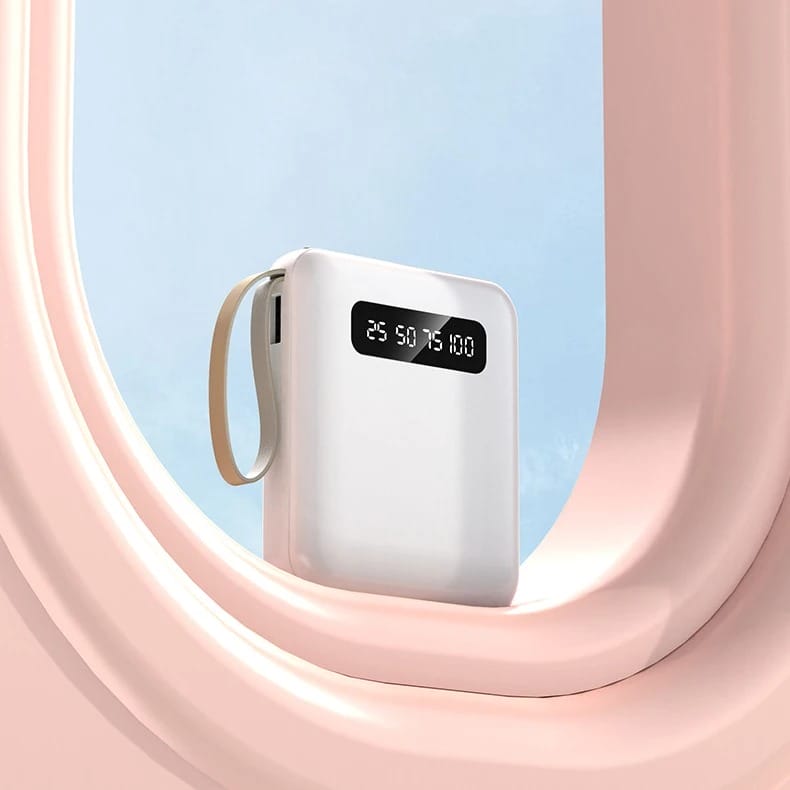 ChargeGo Mini Power Bank 20000mAh with 4 Cables